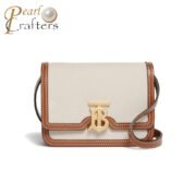 Burberry Canvas&leather Bag Small