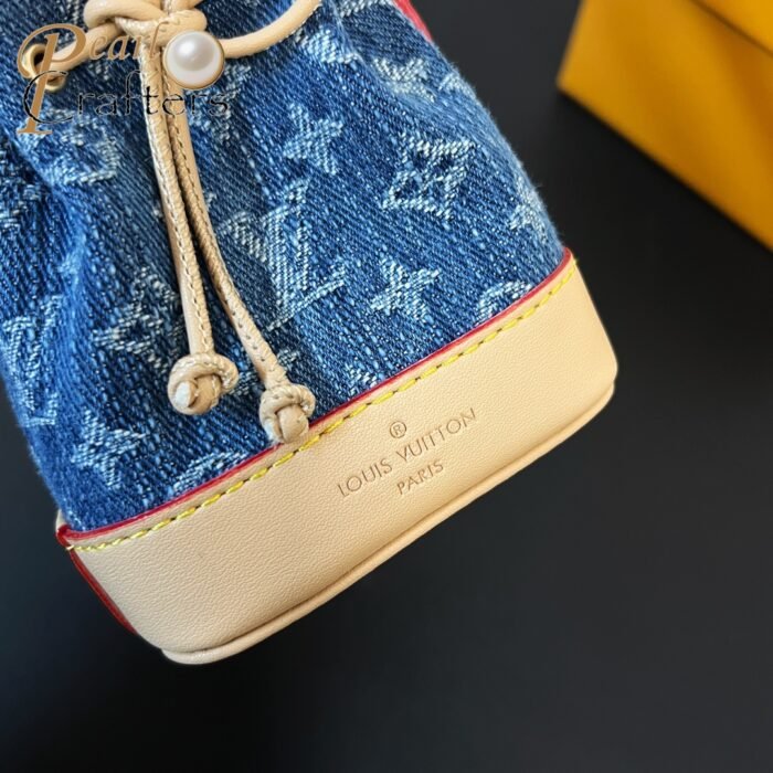 Louis Vuitton Micro Bag Leather Keychain Pendant Accessories - Image 4