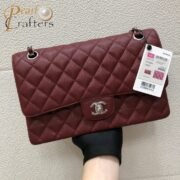 Chanel Caviar CF Medium 25CM Shoulder Bag 10A Quality - Image 11