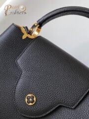 Louis Vuitton 10A Handbag Shoulder Bag Top Mirror Quality Version Capucines M54663 - Image 5