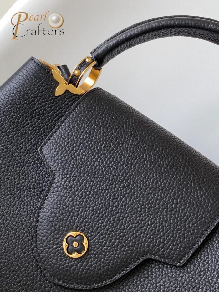 Louis Vuitton 10A Handbag Shoulder Bag Top Mirror Quality Version Capucines M54663 - Image 5
