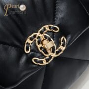 ⁦Chanel 19Bag Hobo Underarm Bag Shoulder Bag Handbag⁩ - الصورة ⁦6⁩