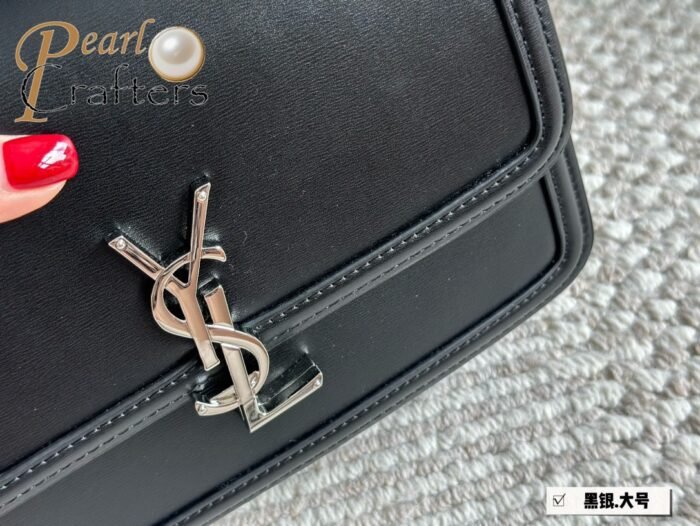 YSL Saint Laurent Solferino Shoulder Bag Handbag - Image 3