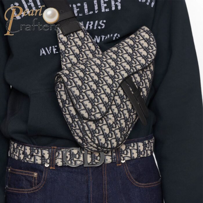 ⁦Dior Homme Early Autumn Saddle Ophidia Shoulder Bag Handbag⁩ - الصورة ⁦3⁩