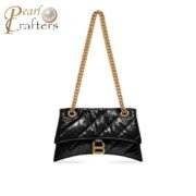 Balenciaga Crush Quilted Leather Bag