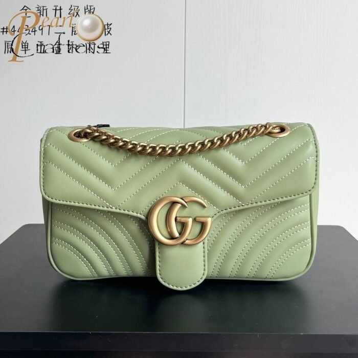 ⁦Gucci GG Marmont Small & Mini Shoulder Bag 443497⁩ - الصورة ⁦9⁩