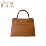 Hermes Kelly Gold Buckle Bag-Epsom Shoulder Bag Handbag