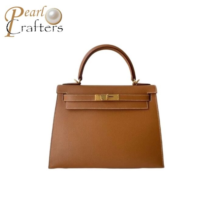 Hermes Kelly Gold Buckle Bag-Epsom Shoulder Bag Handbag - Image 1