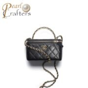 Chanel Relief Handle Makeup Box Bag - Image 3
