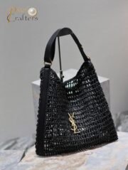Saint Laurent 10A Handbag Shoulder Bag Top Mirror Quality Version OXALIS Woven Shoulder Bag - Image 2