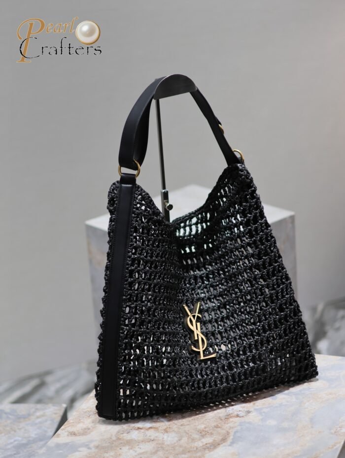 Saint Laurent 10A Handbag Shoulder Bag Top Mirror Quality Version OXALIS Woven Shoulder Bag - Image 2