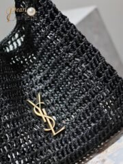 Saint Laurent 10A Handbag Shoulder Bag Top Mirror Quality Version OXALIS Woven Shoulder Bag - Image 4