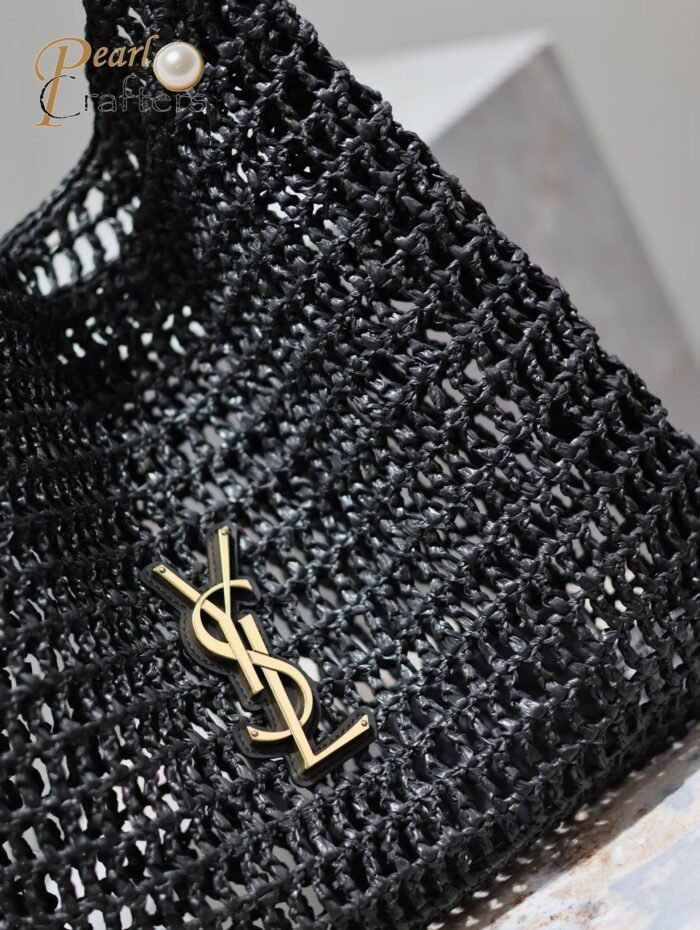 Saint Laurent 10A Handbag Shoulder Bag Top Mirror Quality Version OXALIS Woven Shoulder Bag - Image 4