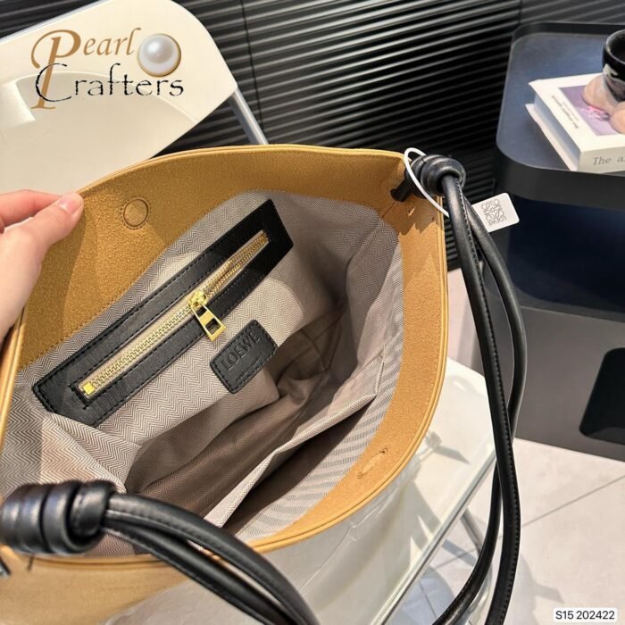 LOEWE Suede Tote Bag - Image 13