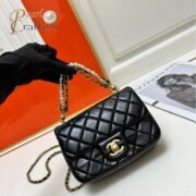 Chanel 24P Square Fatty Flap Bag Shoulder Bag Crossbody Bag - Image 6