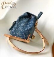 ⁦Louis Vuitton LV VENICE Denim Backpack Bag M46836⁩ - الصورة ⁦4⁩