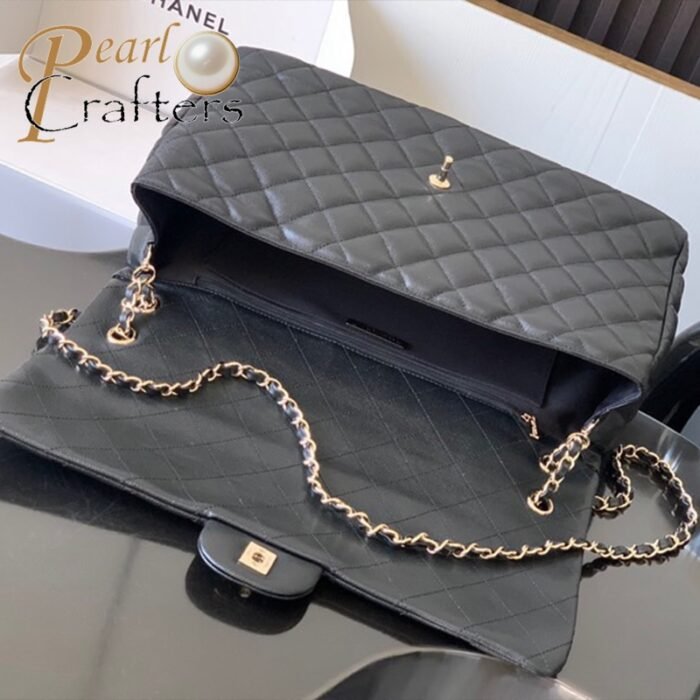 ⁦Chanel 24C Super Large CF Airport Bag Caviar (10a mirror version)⁩ - الصورة ⁦5⁩