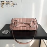 ⁦GUCCI HORSEBIT  CHAIN  Bag 764339 Handbag⁩ - الصورة ⁦5⁩
