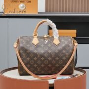 Louis Vuitton LV  Monogram Speedy Soft 30 Boho Handbag Shoulder Bag 10A Quality - Image 3