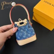 Louis Vuitton Micro Bag Leather Keychain Pendant Accessories - Image 2