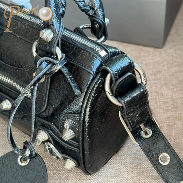 Balenciaga Le Cagole Leather Duffle Bag - Image 7