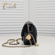 Chanel Cross Body Metal Ball Chain Shoulder Bag Handbag - Image 2
