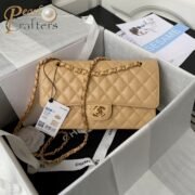 Chanel Caviar CF Medium 25CM Shoulder Bag 10A Quality - Image 7