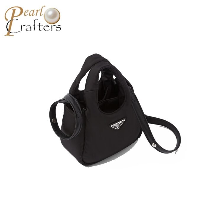 ⁦Prada Soft Lined Re Nylon Mini Handbag Shoulder Bag⁩ - الصورة ⁦3⁩