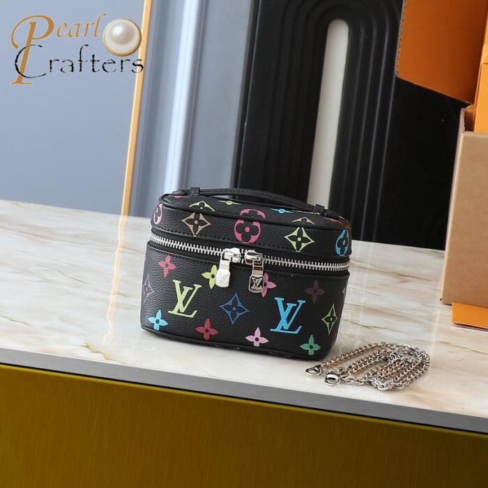 Louis Vuitton LV Takashi Murakami Nice mini Nano Tote Cosmetic Bag M13747 - Image 2