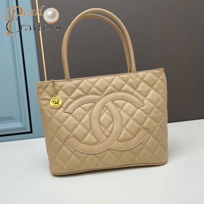 Chanel vintage Tote Hand Shoulder Bag - Image 3