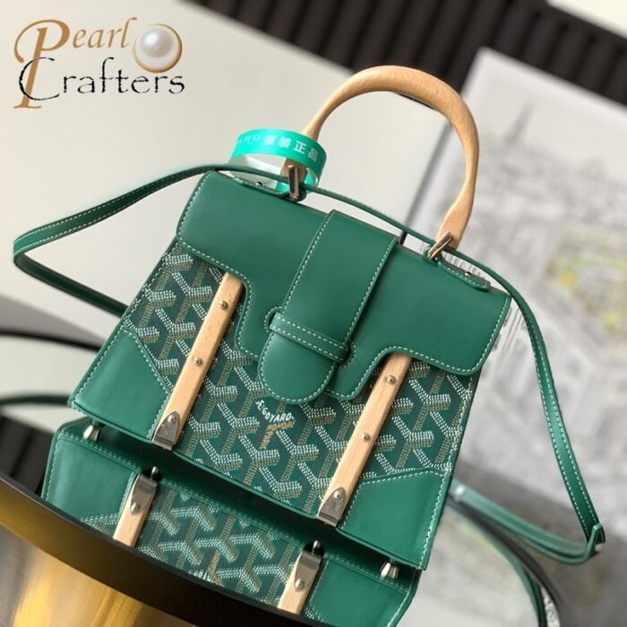 ⁦Goyard Saïgon Structuré Mini Bag Shoulder Bag Handbag（10a mirror version）⁩ - الصورة ⁦9⁩