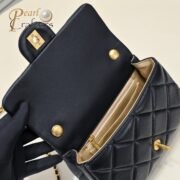 ⁦Chanel 24S Hobo Bag With Pearl Adjustable  Shoulder Bag Handbag⁩ - الصورة ⁦8⁩