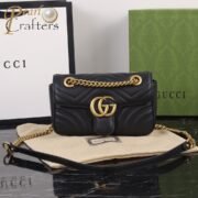 ⁦Gucci GG Marmont Small & Mini Shoulder Bag 443497⁩ - الصورة ⁦4⁩