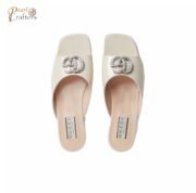 ⁦Gucci Leather Sandals  Slide Sandal⁩ - الصورة ⁦3⁩