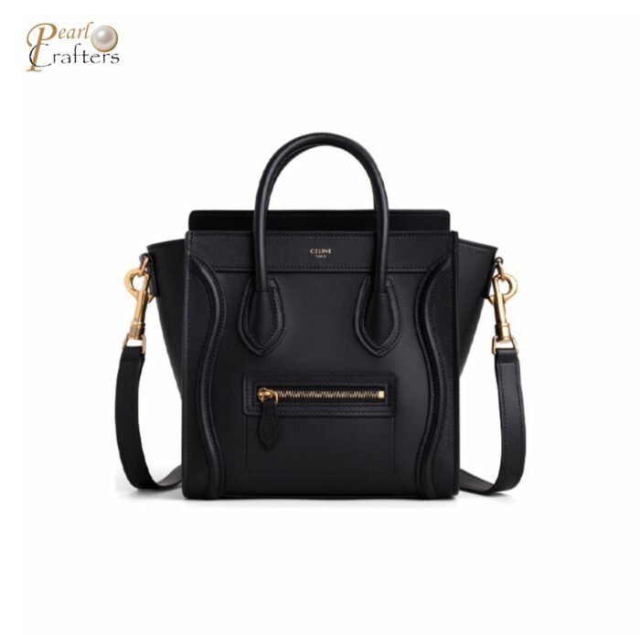 Celine Luggage Smiley leather handbag crossbody bag - Image 1