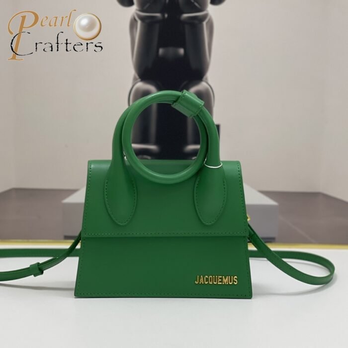 ⁦Jacquemus Cowhide Handbag Shoulder Bag⁩ - الصورة ⁦7⁩