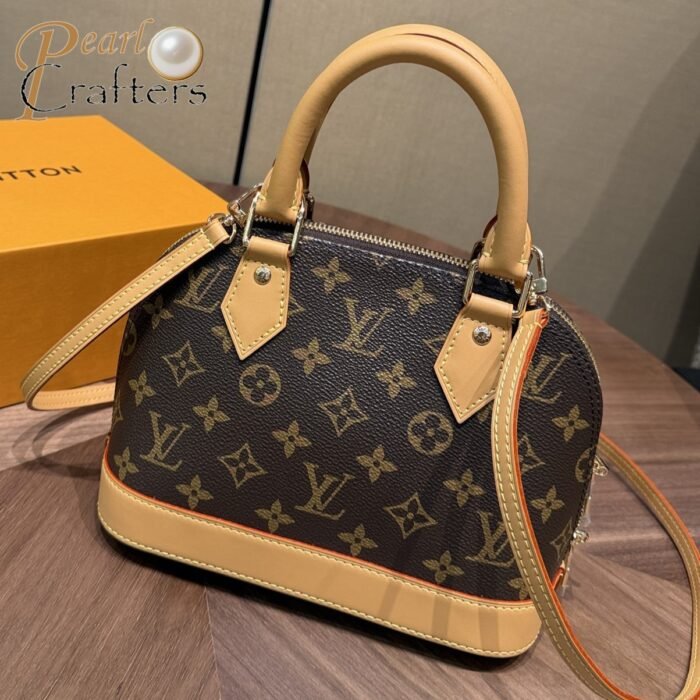 Louis Vuitton Monogram Alma BB Handbag Brown(10a mirror version) - Image 2