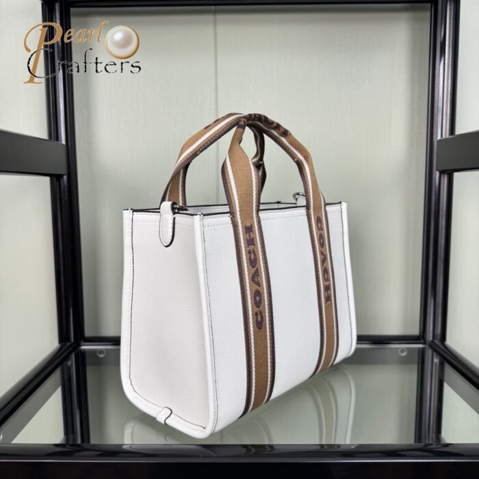 Coach Classic Signature SMITH Large Tote Bag - Image 4