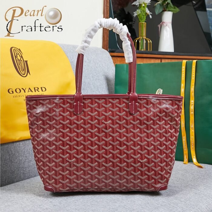 ⁦Goyard Artois Tote Zipper Handbag Shoulder Bag⁩ - الصورة ⁦9⁩