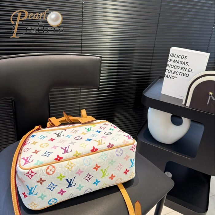 ⁦Louis Vuitton LV Takashi Murakami Jenny Bag Shoulder Handbag 42720⁩ - الصورة ⁦9⁩