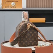 Louis Vuitton LV  Monogram Speedy Soft 30 Boho Handbag Shoulder Bag 10A Quality - Image 2