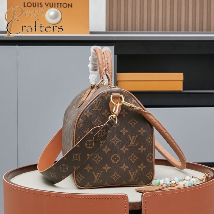 Louis Vuitton LV  Monogram Speedy Soft 30 Boho Handbag Shoulder Bag 10A Quality - Image 2