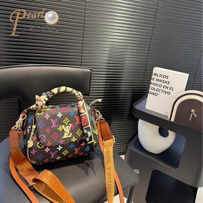 ⁦Louis Vuitton LV Takashi Murakami Handbag Shoulder Bag 41112⁩ - الصورة ⁦3⁩
