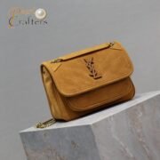 Saint Laurent YSL Tan Suede Medium Niki Shoulder Bag 10A quality 533037 - Image 4