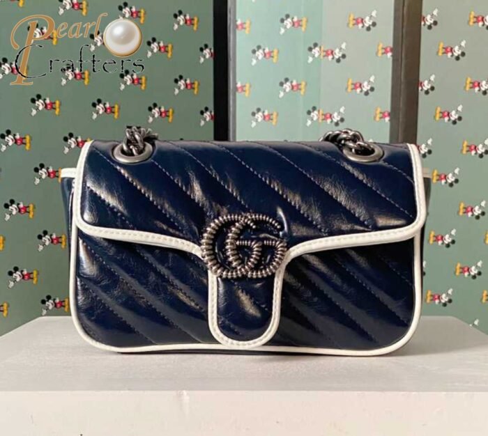 ⁦Gucci GG Marmont Mini&Small Shoulder Bag⁩ - الصورة ⁦2⁩