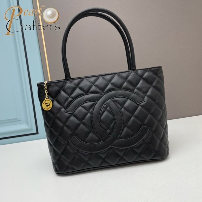 Chanel vintage Tote Hand Shoulder Bag - Image 1