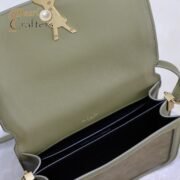 ⁦Saint Laurent YSL brown Solferino medium suede shoulder bag 10A quality 635025⁩ - الصورة ⁦18⁩