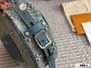 ⁦Louis Vuitton Denim Shoulder Bag Handbag⁩ - الصورة ⁦7⁩
