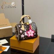 Louis Vuitton LV Takashi Murakami Co-branded Speedy Bandoulière CHERRY BLOSSOM Cherry Blossom Shoulder Handbag