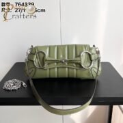 ⁦GUCCI HORSEBIT  CHAIN  Bag 764339 Handbag⁩ - الصورة ⁦3⁩